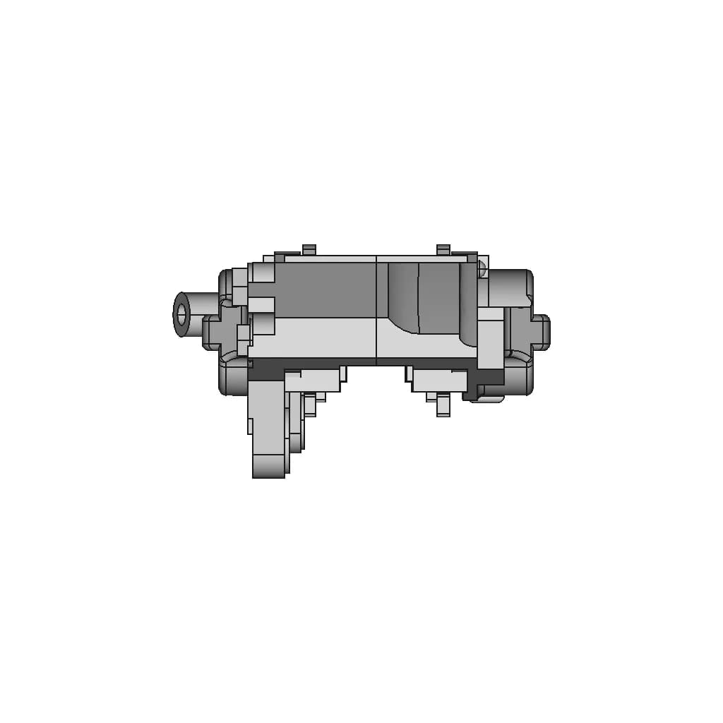CAD Model of Brake Caliper for Engineering Projects_0_90_degree_snapshot