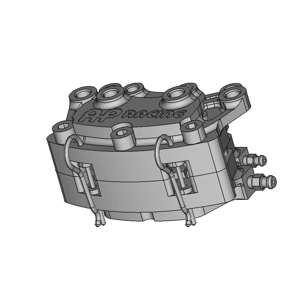 CAD Model of Front Brake Caliper for Engineering Projects_60_30_degree_snapshot