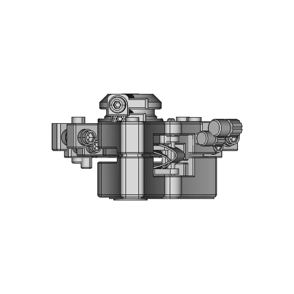 CAD Model of Brake Caliper for Engineering Projects_0_0_degree_snapshot