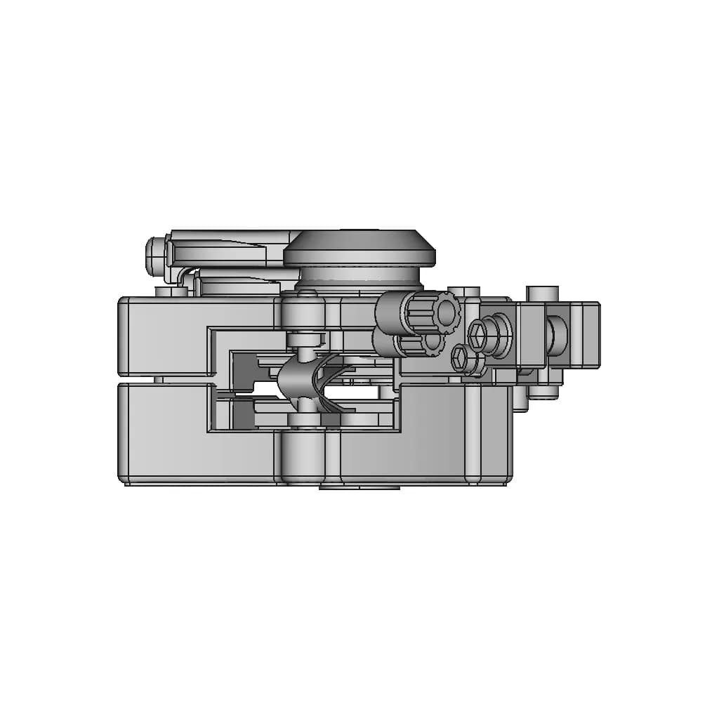 CAD Model of Brake Caliper for Engineering Projects_0_90_degree_snapshot