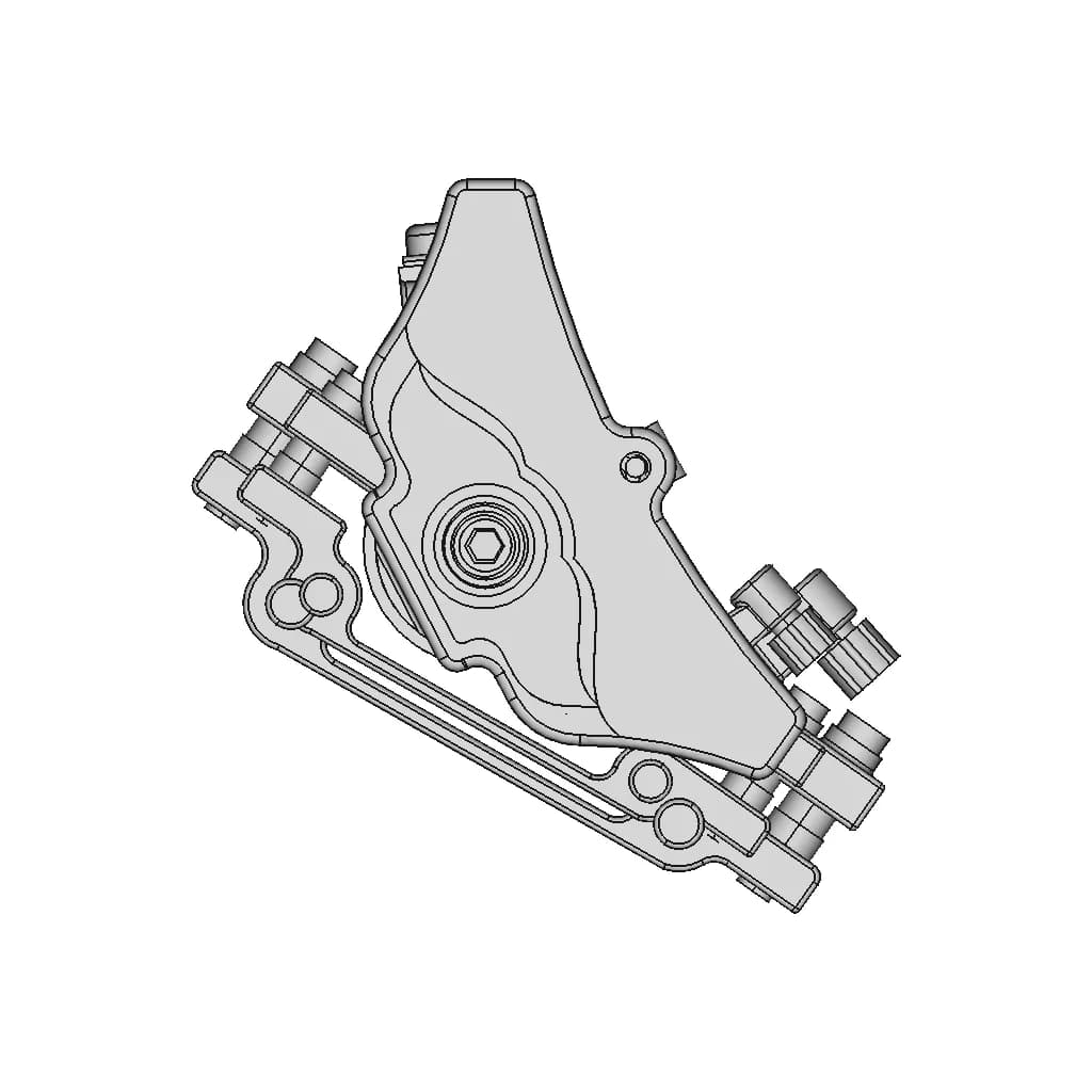 CAD Model of Brake Caliper for Engineering Projects_90_0_degree_snapshot