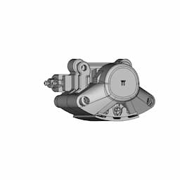 CAD Model of Vespa Brake Caliper for Engineering Projects