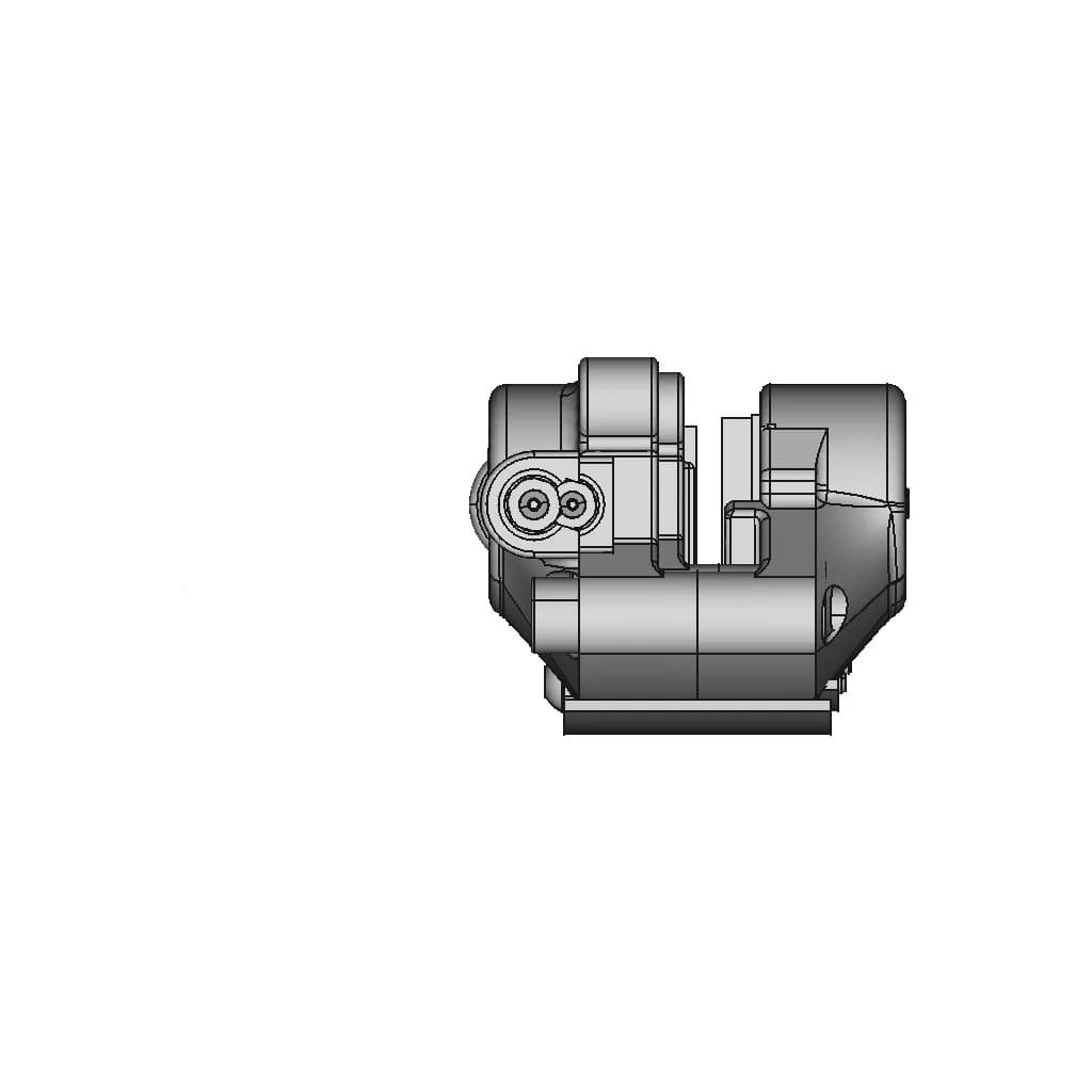 CAD Model of Vespa Brake Caliper for Engineering Projects_0_90_degree_snapshot
