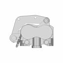 CAD Model of Brake Caliper for Engineering Projects_0_0_degree_snapshot