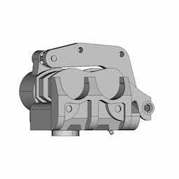 CAD Model of Brake Caliper for Engineering Projects