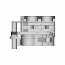 CAD Model of Brake Caliper for Engineering Projects_270_0_degree_snapshot