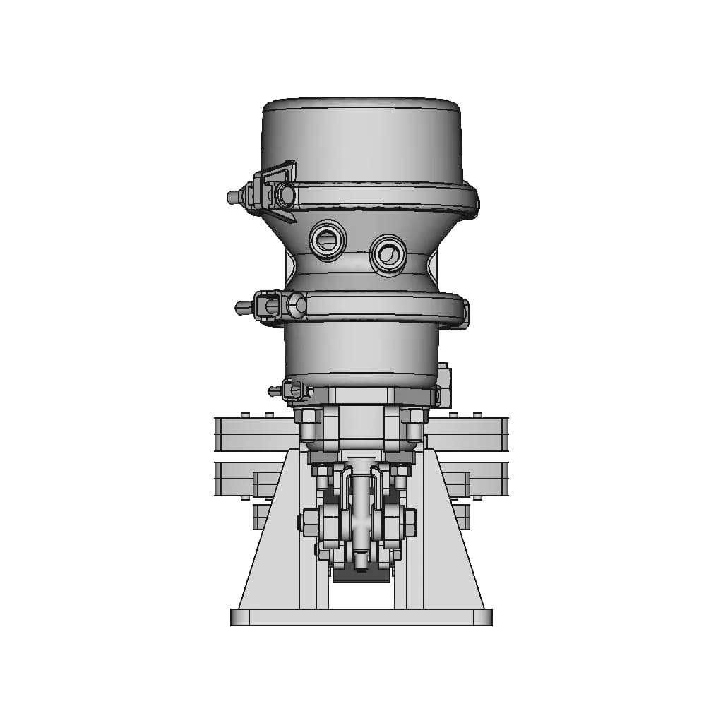 CAD Model of Brake Caliper Chamber for Engineering Projects_90_0_degree_snapshot