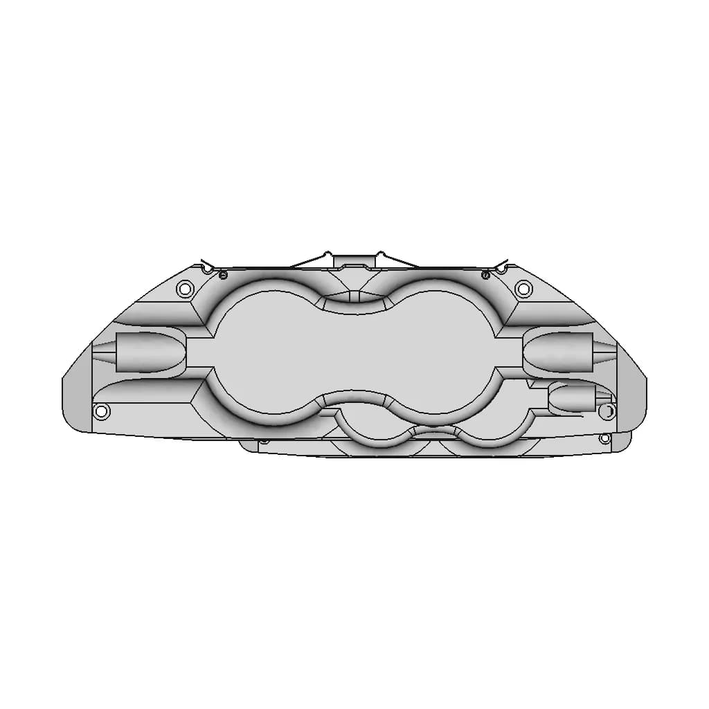 CAD Model of Brake Caliper for Engineering Projects_0_0_degree_snapshot