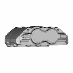 CAD Model of Brake Caliper for Engineering Projects