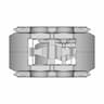 CAD Model of Brake Caliper for Engineering Projects_270_0_degree_snapshot
