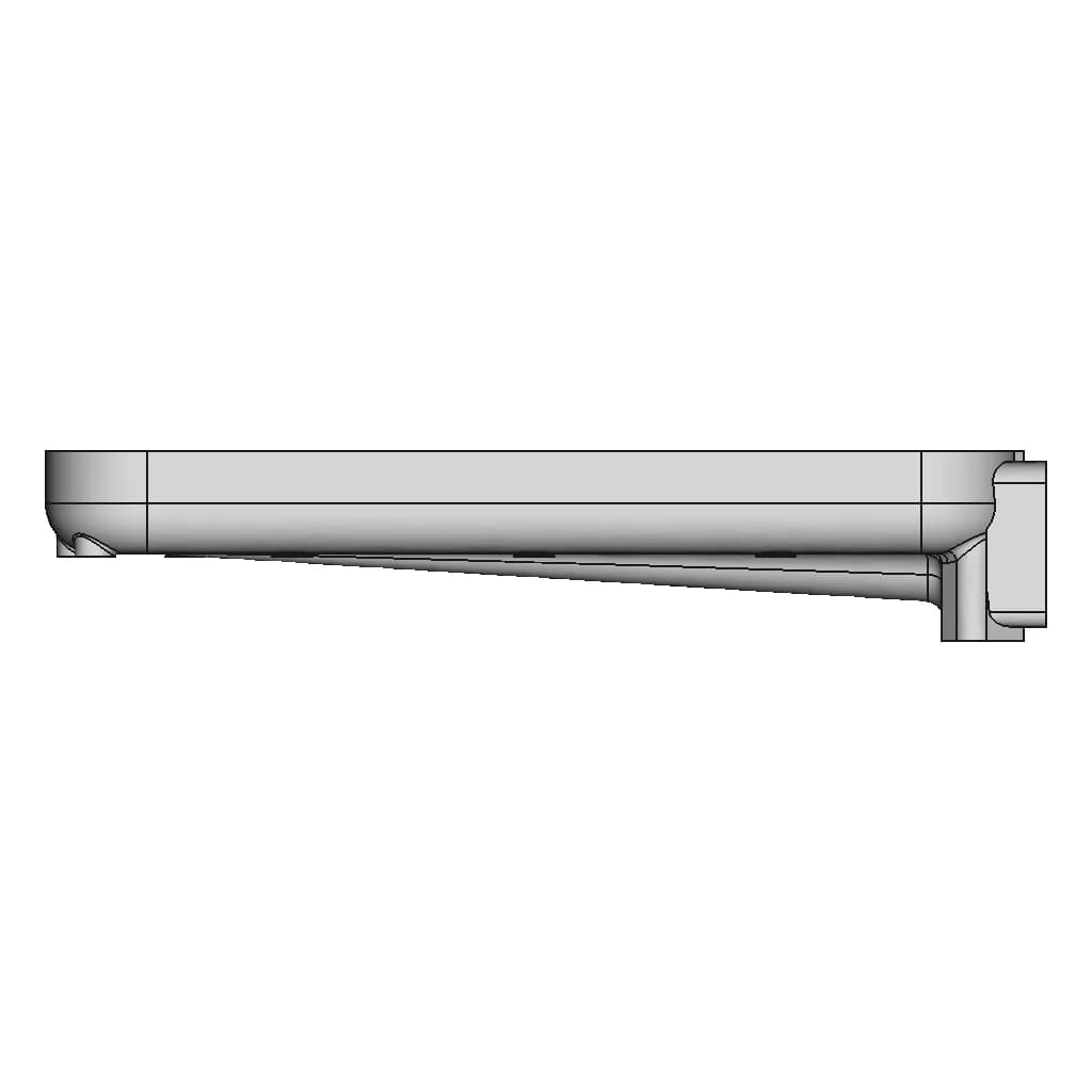 CAD Model of Model A Cylinder Head for Engineering Projects_270_0_degree_snapshot