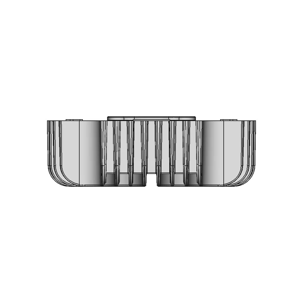 CAD Model of Cylinder Head for Engineering Projects_270_0_degree_snapshot