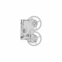 CAD Model of 4G63 Cylinder Head for Engineering Projects_0_90_degree_snapshot
