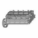 CAD Model of 4G63 Cylinder Head for Engineering Projects_60_30_degree_snapshot