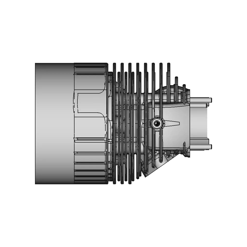 CAD Model of Cylinder Head for Engineering Projects_0_90_degree_snapshot