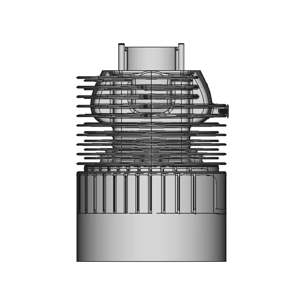 CAD Model of Cylinder Head for Engineering Projects_270_0_degree_snapshot