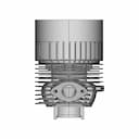 CAD Model of Cylinder Head for Engineering Projects_90_0_degree_snapshot