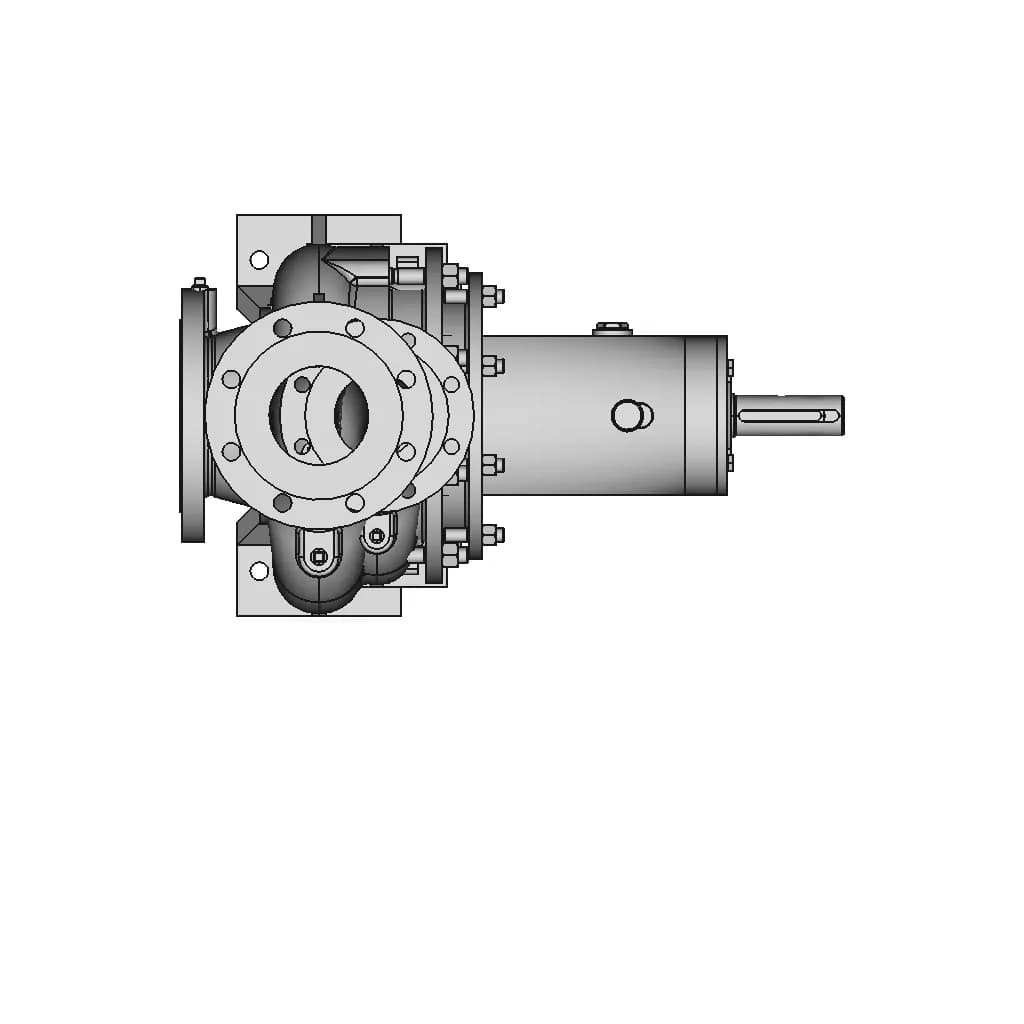 CAD Model of Water Pump for Engineering Projects_270_0_degree_snapshot
