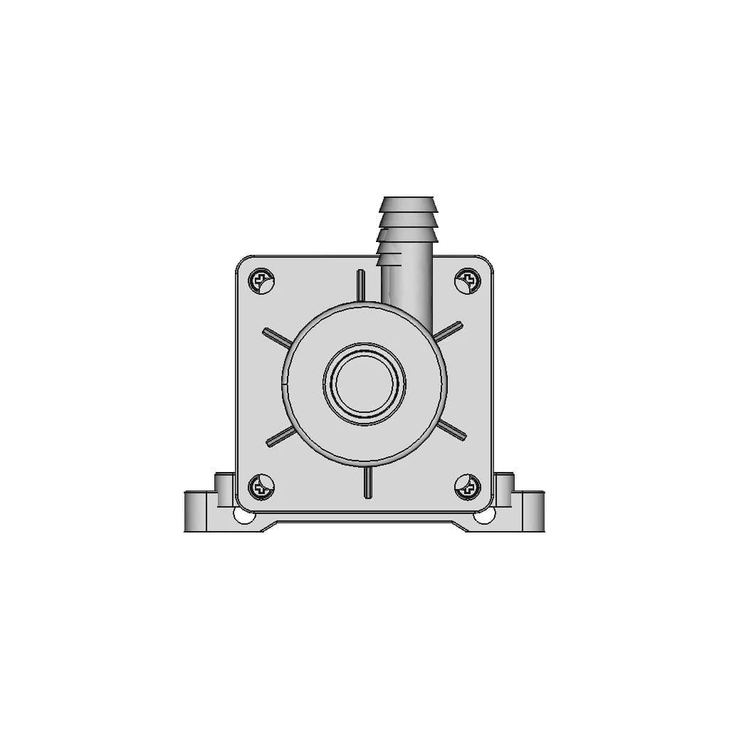 CAD Model of 12 V Water Pump for Engineering Projects_0_0_degree_snapshot