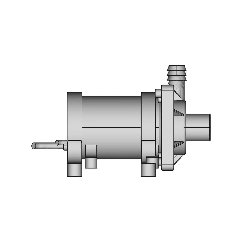 CAD Model of 12 V Water Pump for Engineering Projects_0_270_degree_snapshot