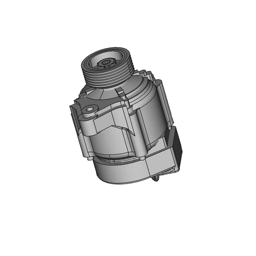 CAD Model of Alternator for Engineering Projects_60_30_degree_snapshot