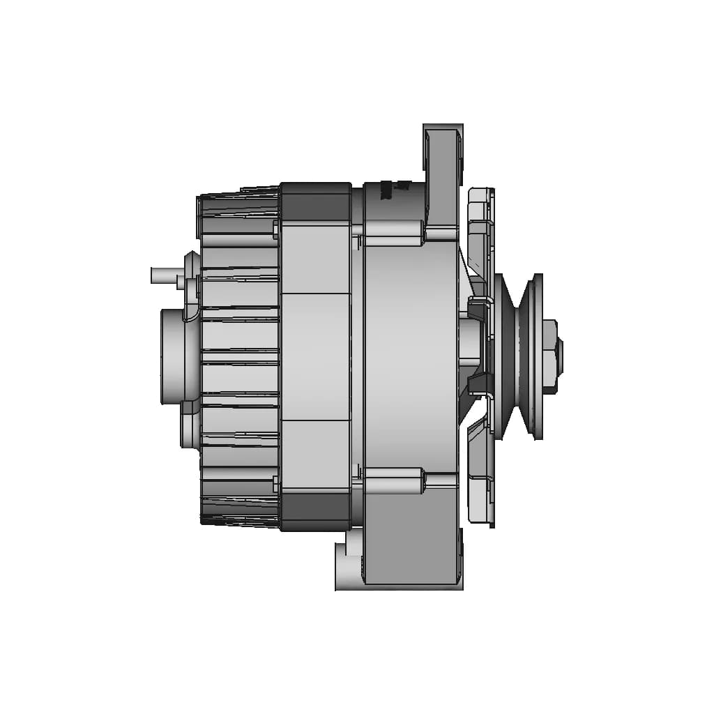 CAD Model of Alternator for Engineering Projects_0_270_degree_snapshot