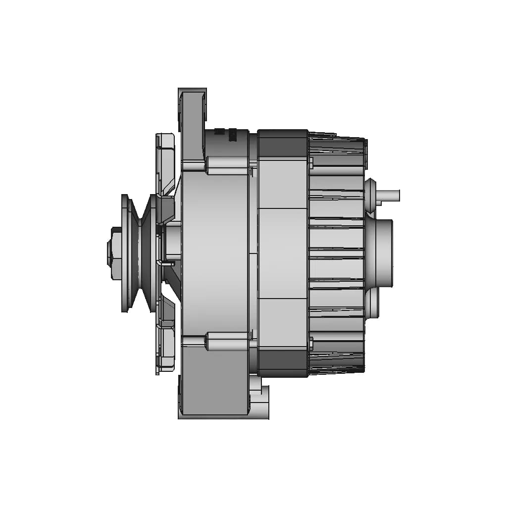 CAD Model of Alternator for Engineering Projects_0_90_degree_snapshot