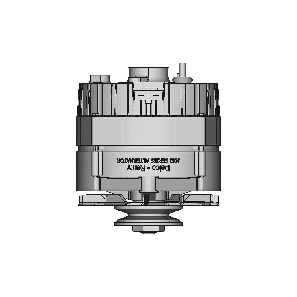 CAD Model of Alternator for Engineering Projects_270_0_degree_snapshot