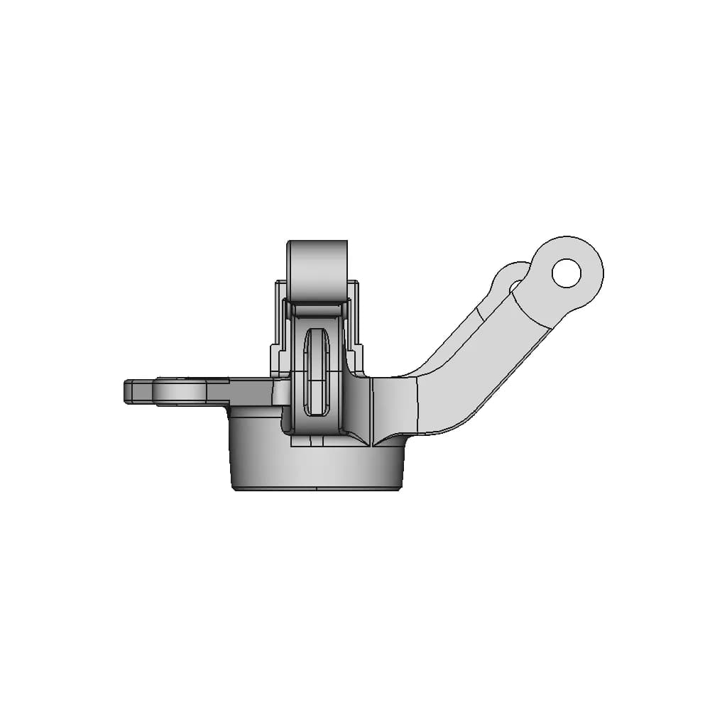 CAD Model of Steering Knuckle for Engineering Projects_0_0_degree_snapshot