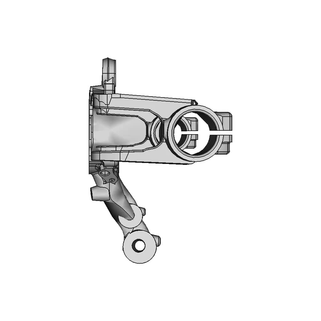 CAD Model of Steering Knuckle Joint for Engineering Projects_0_0_degree_snapshot
