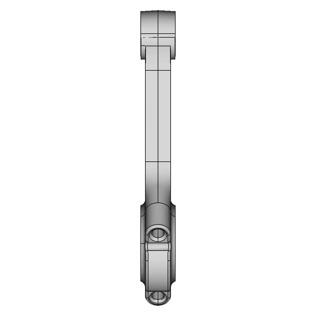 CAD Model of Connecting Rod for Engineering Projects_0_270_degree_snapshot