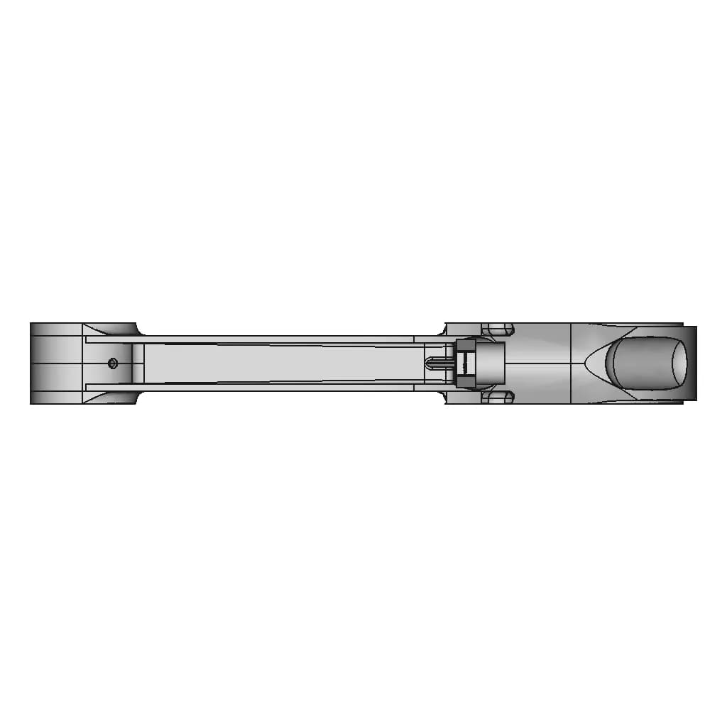 CAD Model of Racing Connecting Rod for Engineering Projects_270_0_degree_snapshot