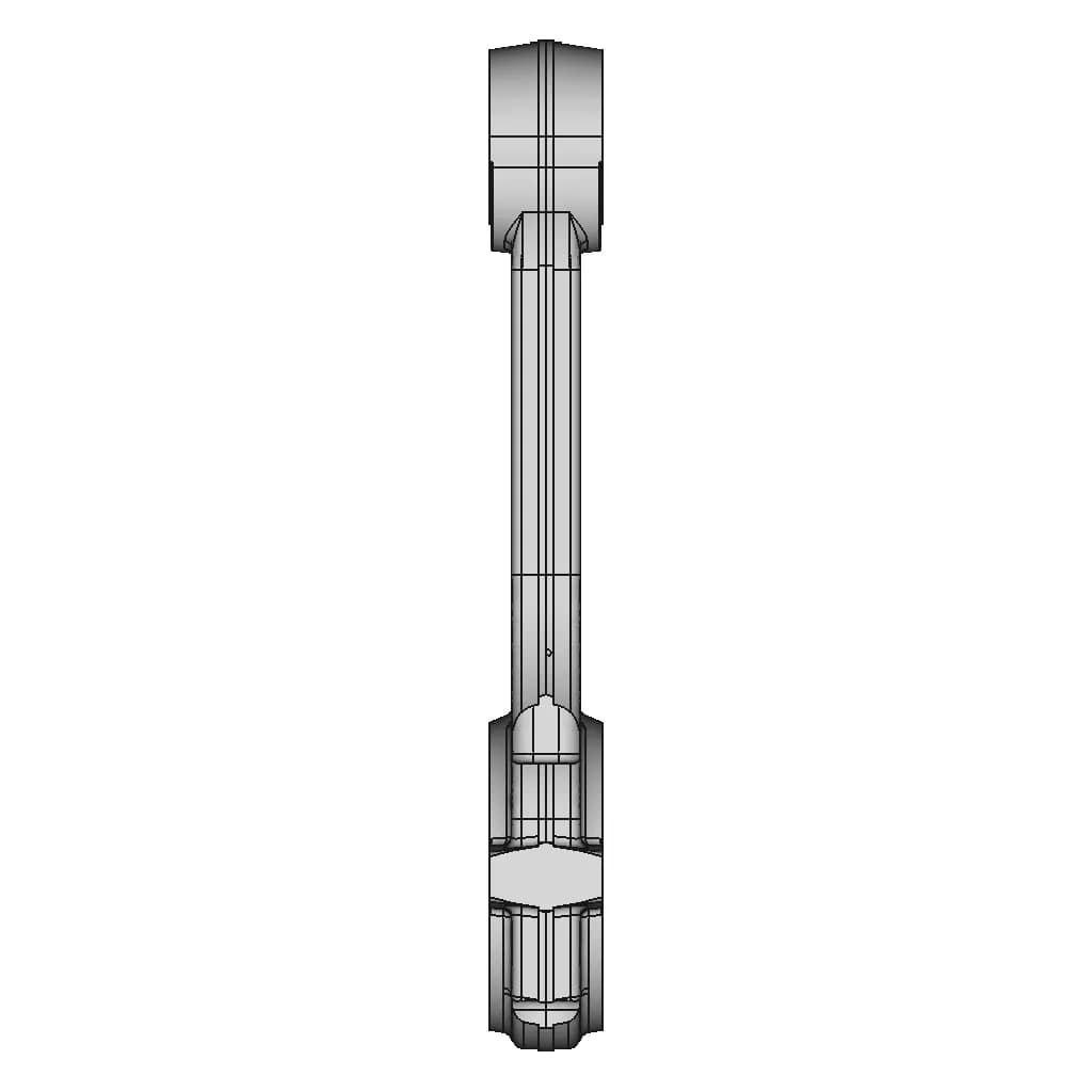 CAD Model of Connecting Rod for Engineering Projects_0_270_degree_snapshot