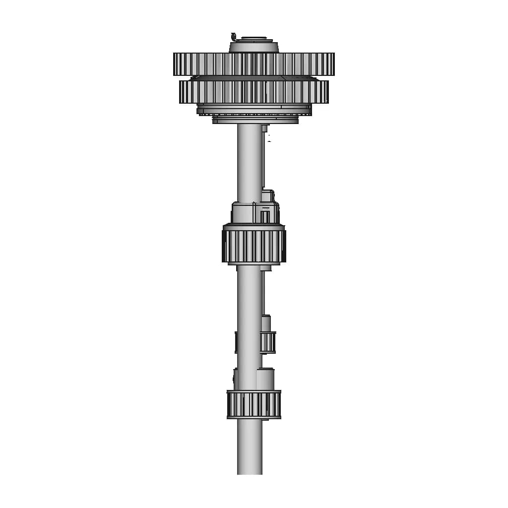 CAD Model of 2 Speed Clutch Assembly. for Engineering Projects_0_270_degree_snapshot