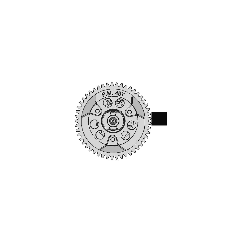 CAD Model of 2 Speed Clutch Assembly. for Engineering Projects_270_0_degree_snapshot