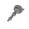 CAD Model of 2 Speed Clutch Assembly. for Engineering Projects_60_30_degree_snapshot