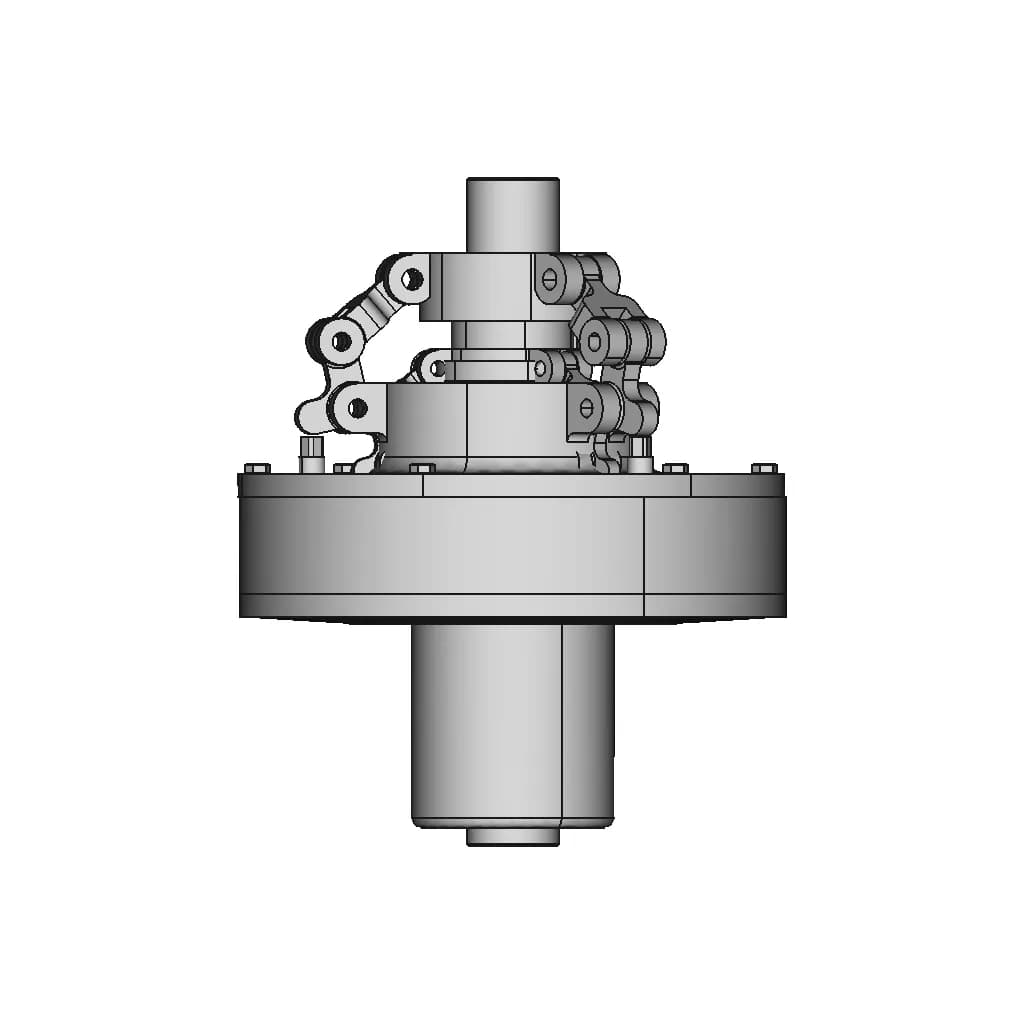 CAD Model of Clutch Assembly for Engineering Projects_0_0_degree_snapshot