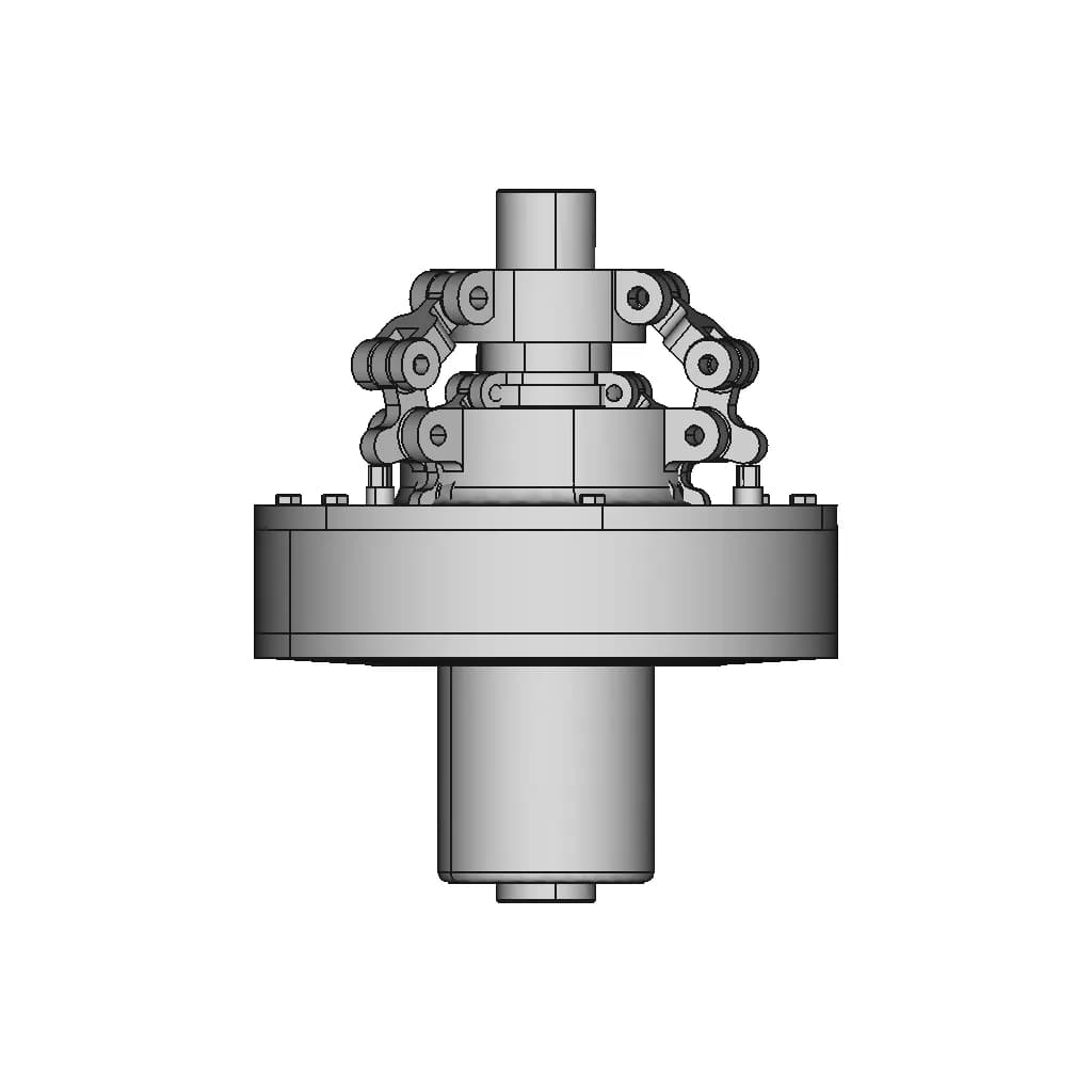 CAD Model of Clutch Assembly for Engineering Projects_0_90_degree_snapshot