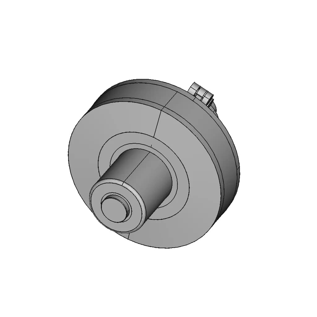 CAD Model of Clutch Assembly for Engineering Projects_60_30_degree_snapshot