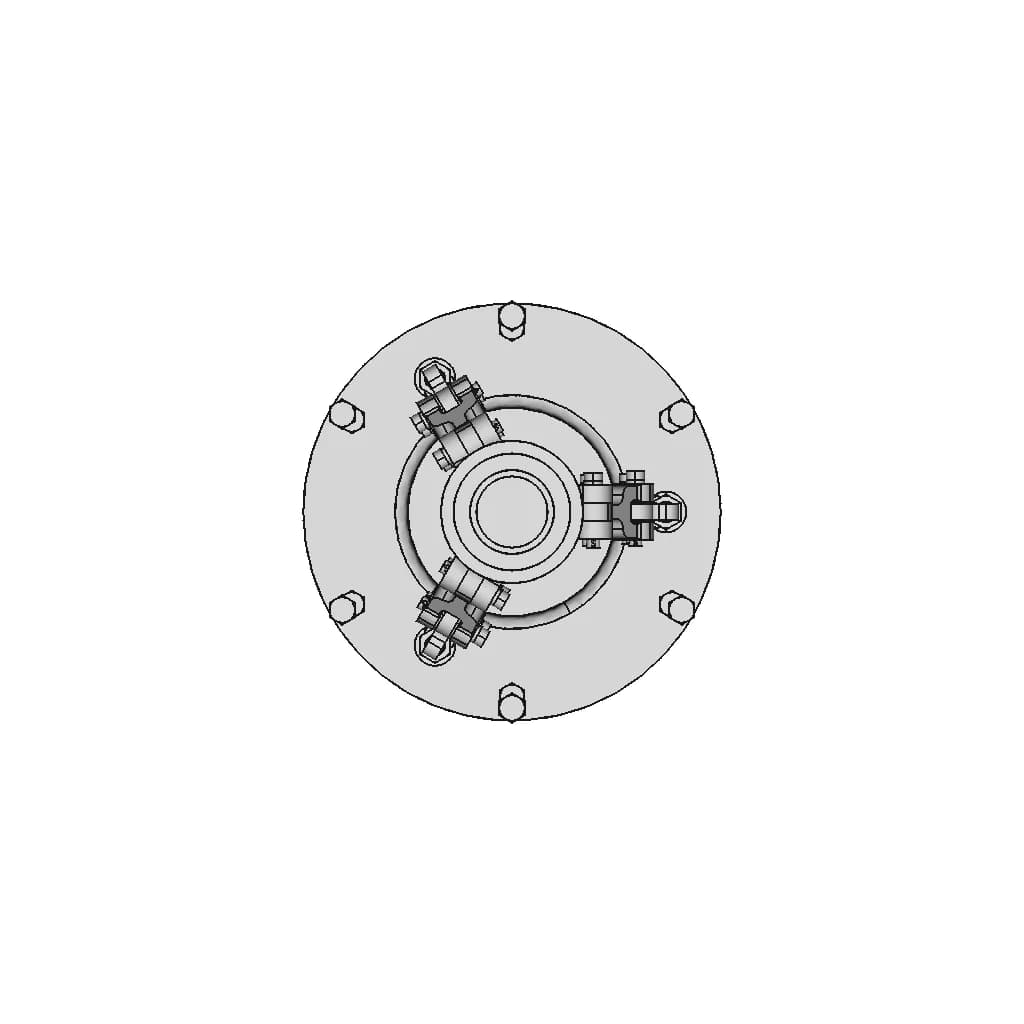 CAD Model of Disc Clutch Assembly for Engineering Projects_0_270_degree_snapshot