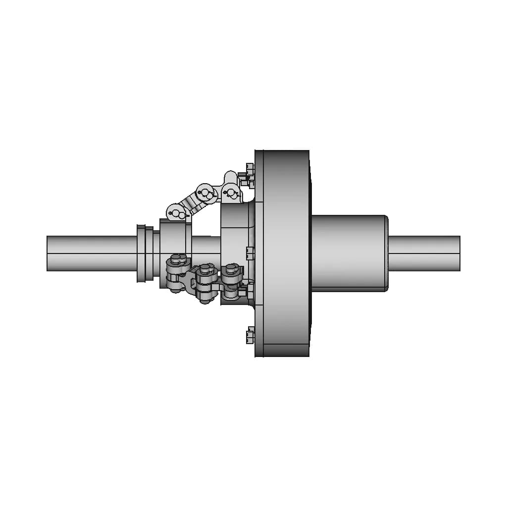 CAD Model of Disc Clutch Assembly for Engineering Projects_90_0_degree_snapshot