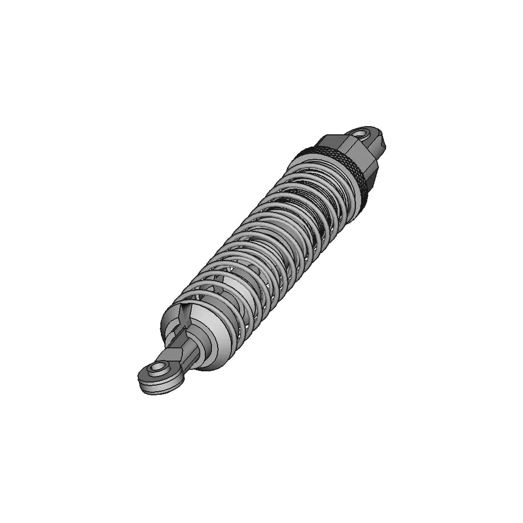 CAD Model of 80 Mm Rc Shock Absorber for Engineering Projects_60_30_degree_snapshot