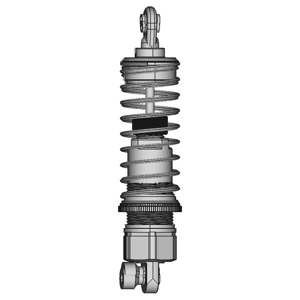 CAD Model of Rc Shock Absorber 1/10 for Engineering Projects_270_0_degree_snapshot