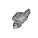 CAD Model of Shock Absorber for Engineering Projects_60_30_degree_snapshot