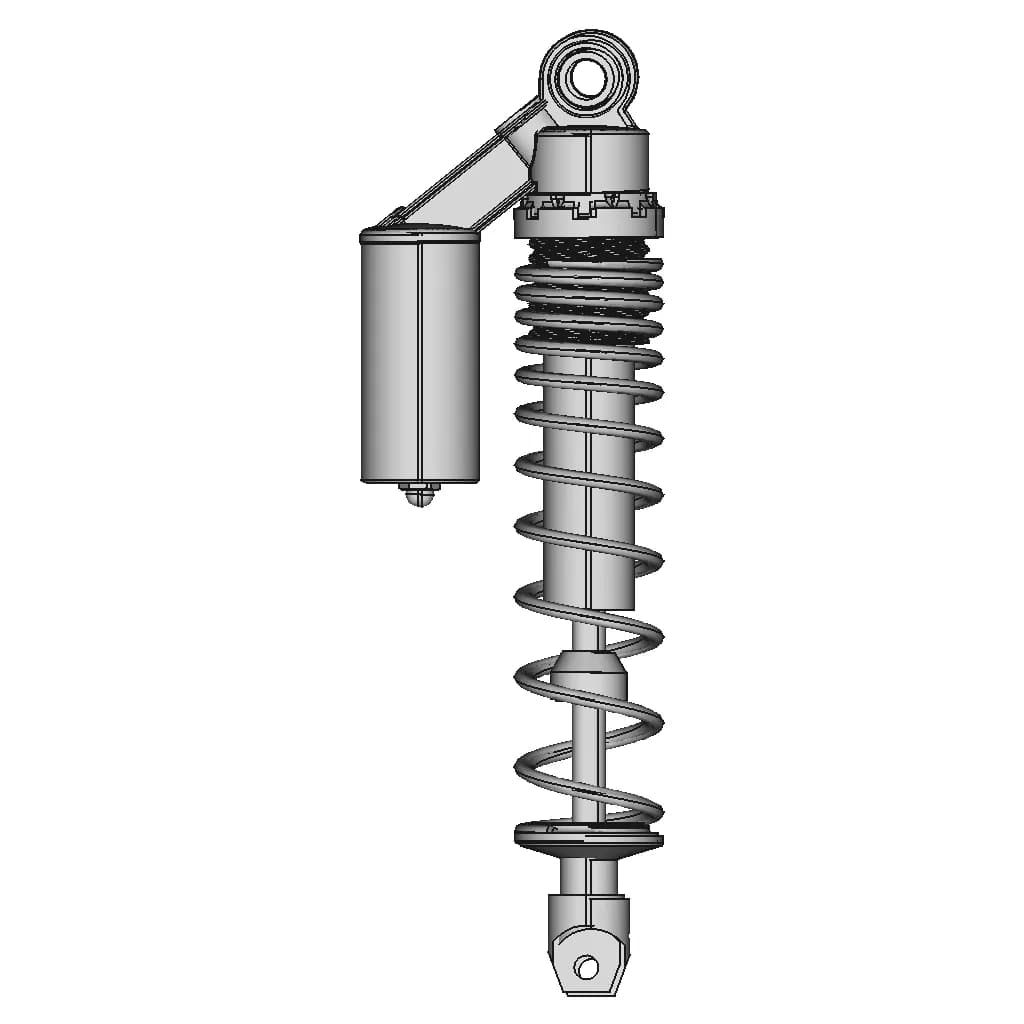 CAD Model of Shock Absorber (Damper) for Engineering Projects_0_270_degree_snapshot