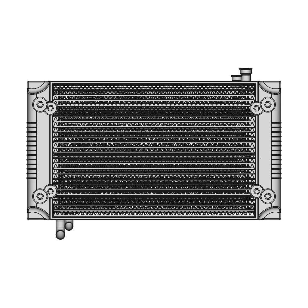 CAD Model of Radiator for Engineering Projects_0_0_degree_snapshot