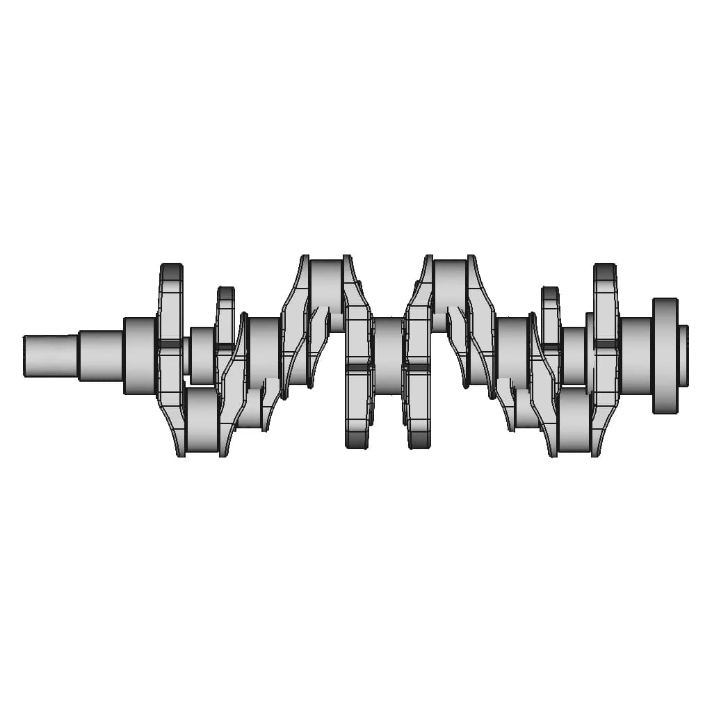 CAD Model of Crankshaft for Engineering Projects_0_90_degree_snapshot