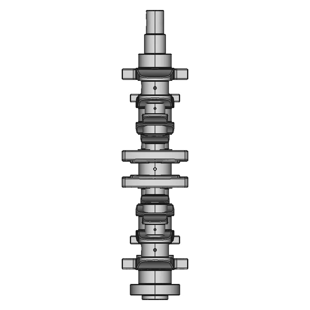 CAD Model of Crankshaft for Engineering Projects_90_0_degree_snapshot