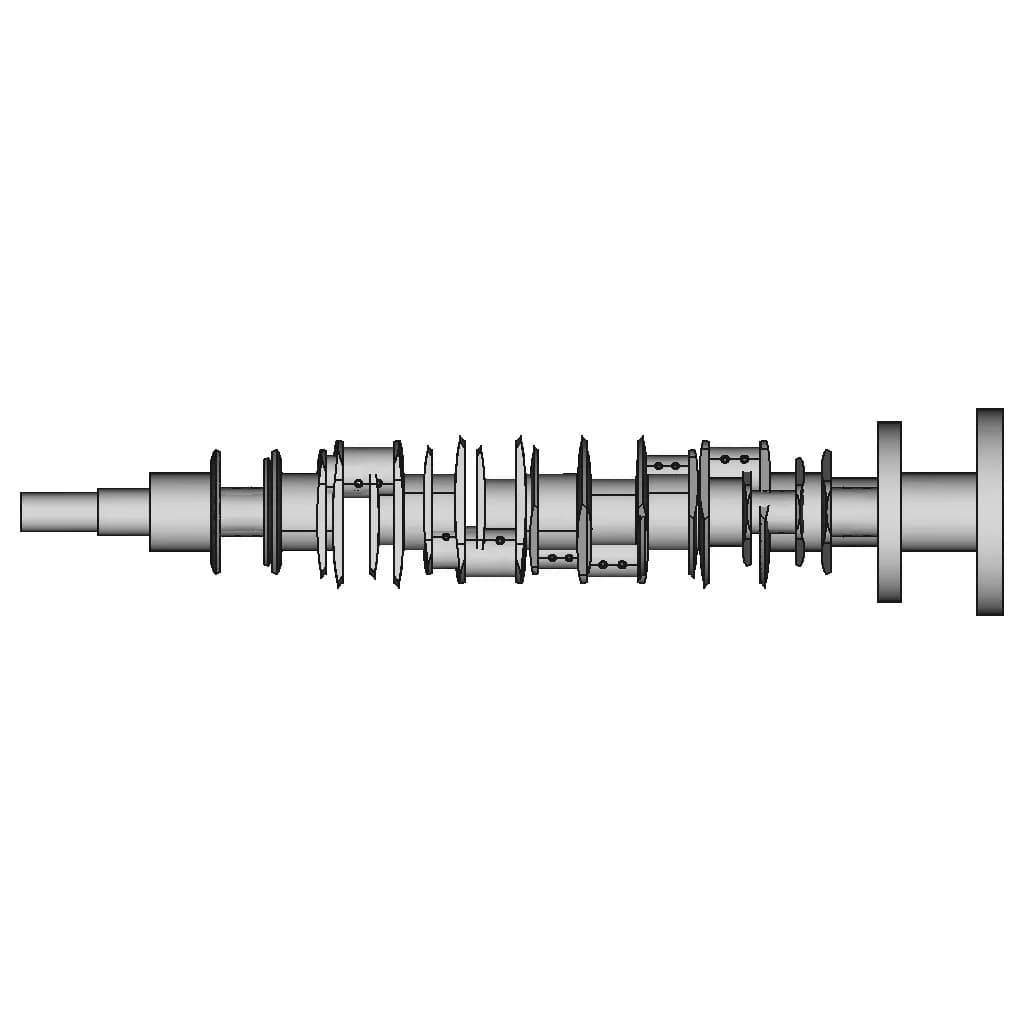 CAD Model of Crankshaft for Engineering Projects_270_0_degree_snapshot