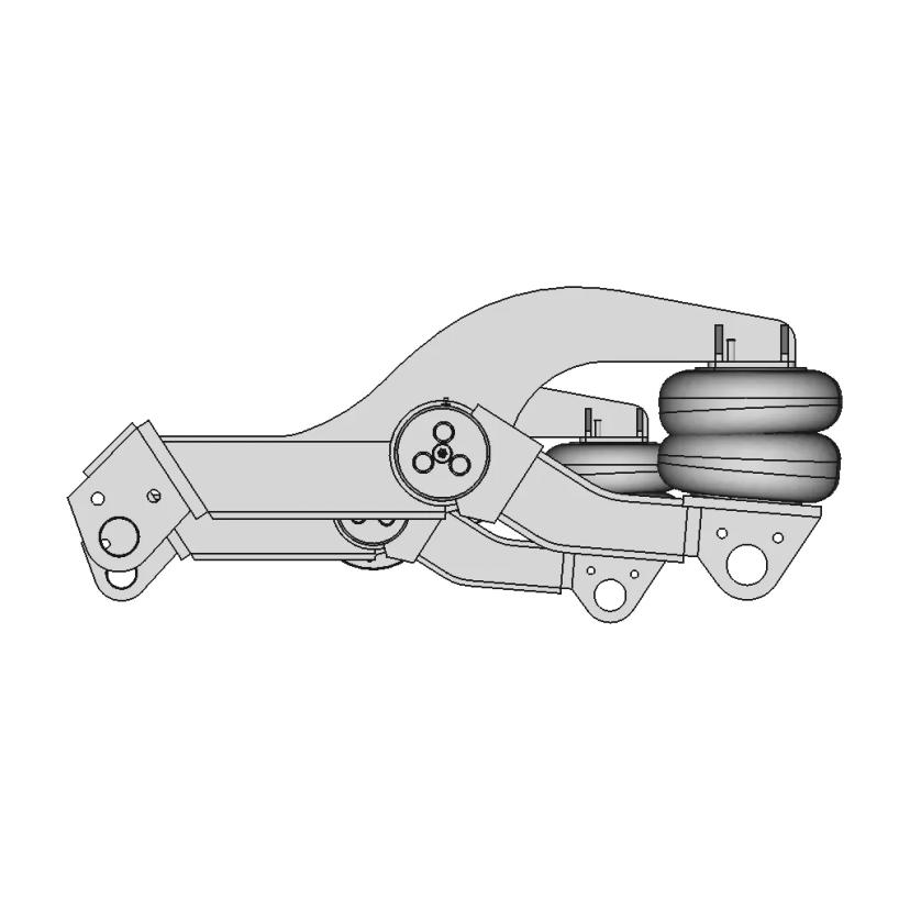 CAD Model of Tg-250Ag - Suspension Arm for Engineering Projects